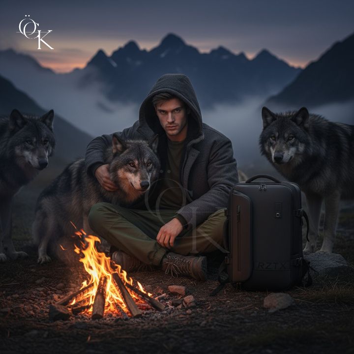 ÖCK Vacuum Backpack – Rugged Smart Compression Backpack | Carry-On Approved, Waterproof & Holds Up to 3 Weeks of Gear